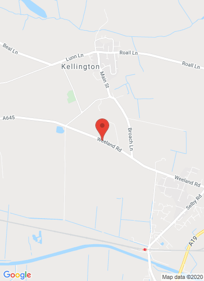 Map showing Kellington, Goole, United Kingdom