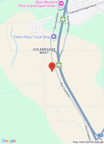 Map showing Canada