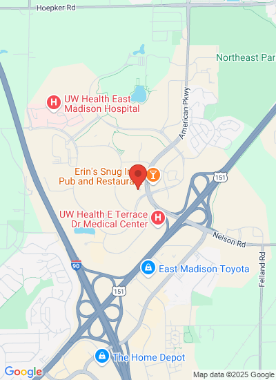 Map showing Madison, United States
