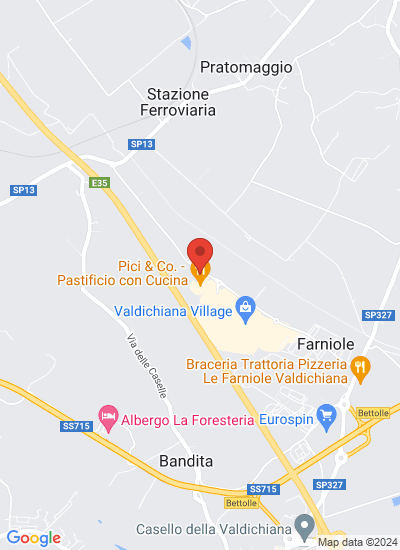 Map showing Chiana, Italy