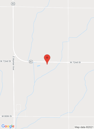 Map showing Fremont, United States