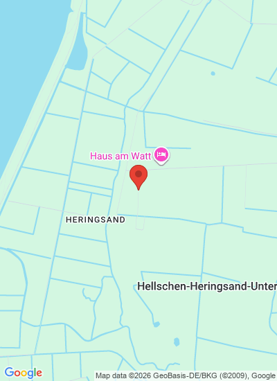 Map showing Heringsand, Germany