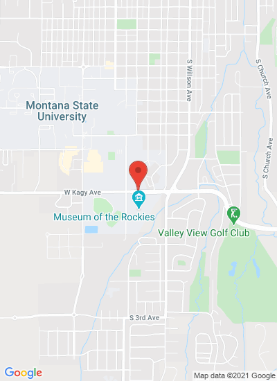 Map showing Bozeman, United States