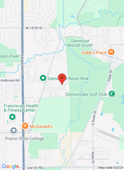 Map showing Glenwood, United States