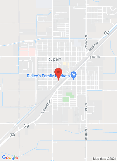 Map showing Suite 4 Rupert, United States