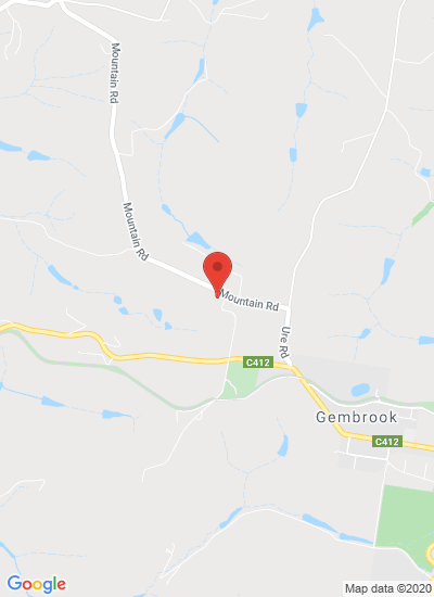Map showing Gembrook, Australia