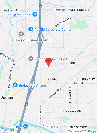 Map showing Lake Oswego, United States