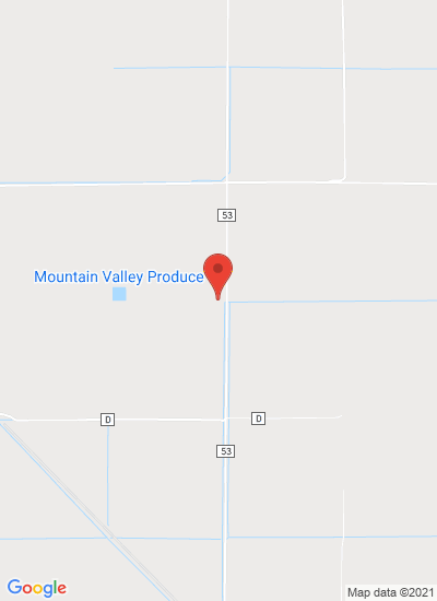 Map showing 53 Center, United States
