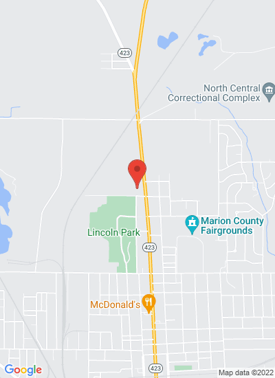 Map showing Marion, United States