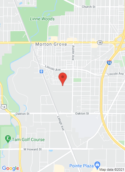 Map showing Morton Grove, United States