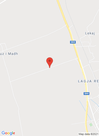 Map showing Kavaje, Albania