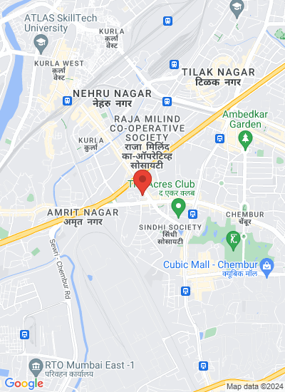 Map showing Mumbai, India
