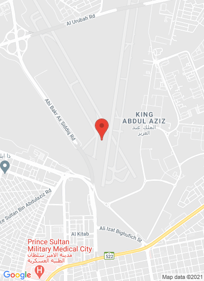 Map showing Riyad, Saudi Arabia