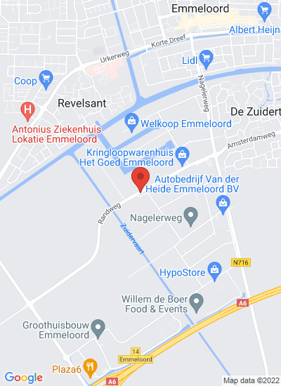 Map showing Emmeloord, Netherlands