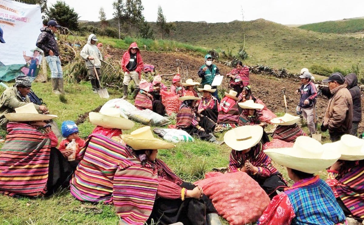 Lamabayeque pobladores andinos reciben capacitacion