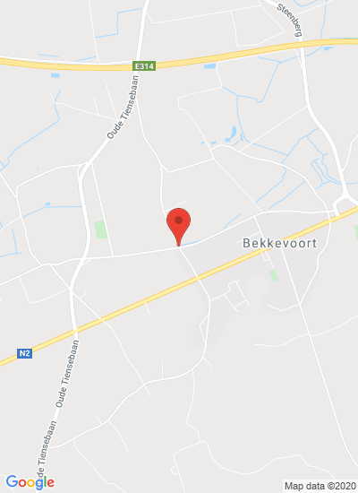 Map showing Bekkevoort, Belgium