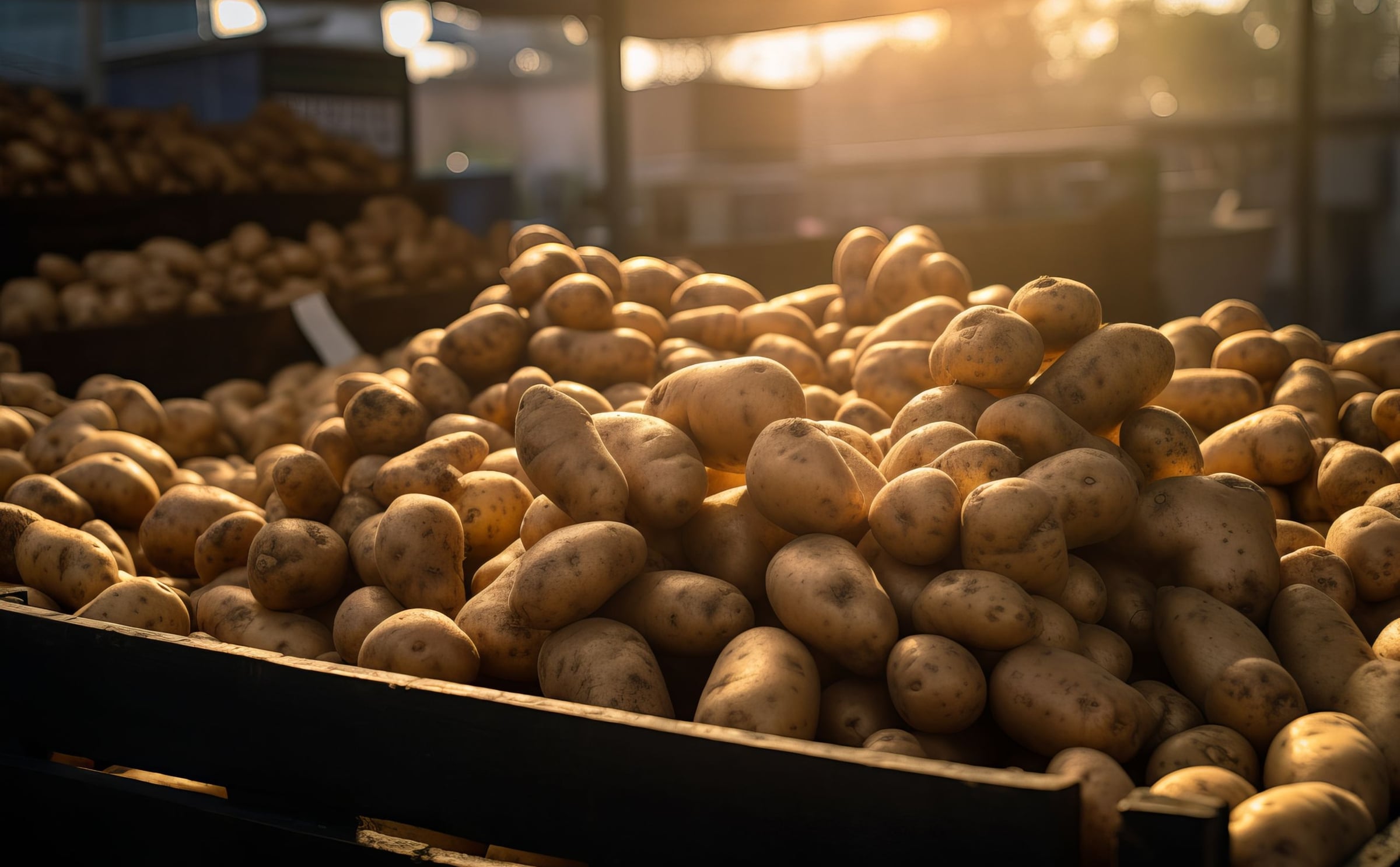Fresh potatoes market