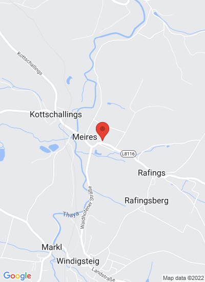Map showing Windigsteig, Austria
