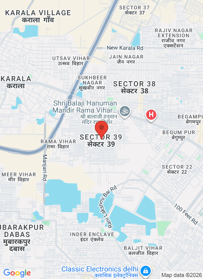 Map showing Rama Vihar, India