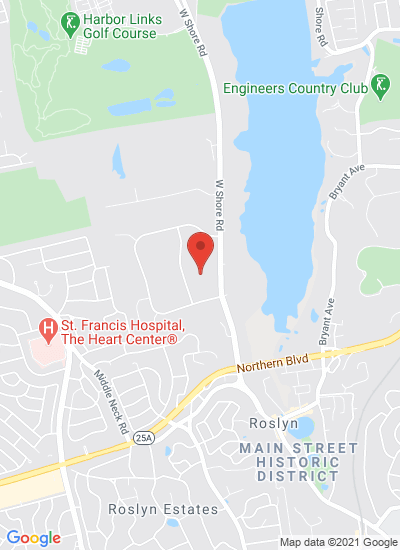 Map showing Port Washington, United States