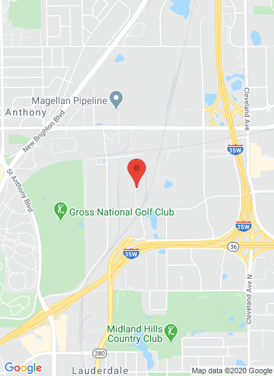 Map showing Roseville, United States