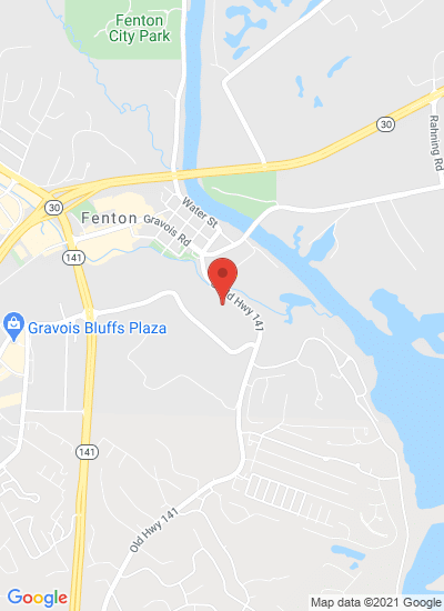 Map showing Fenton, United States
