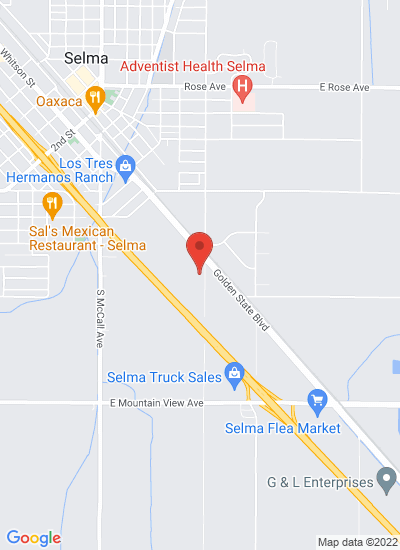 Map showing Selma, United States