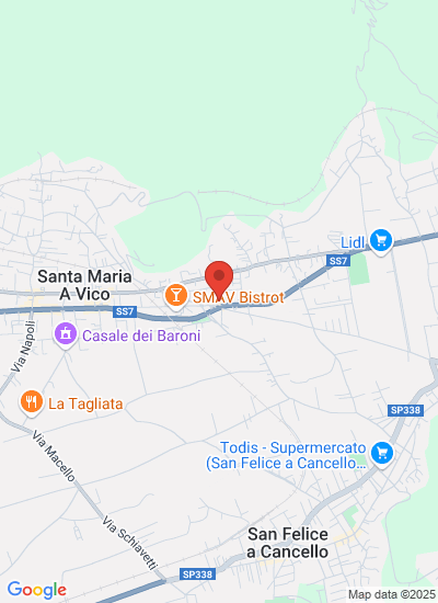 Map showing Italy