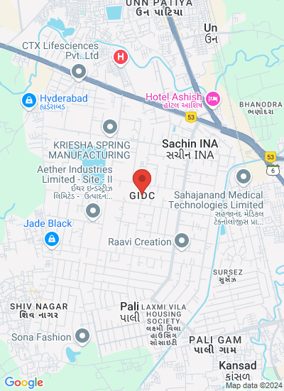Map showing Jamnagar, India