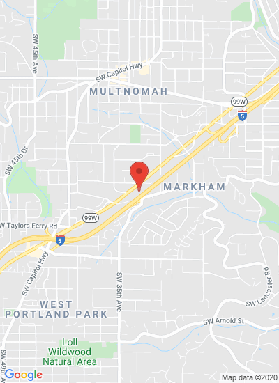 Map showing Portland, United States