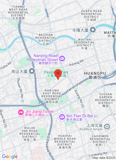 Map showing Qingpu Qu, China