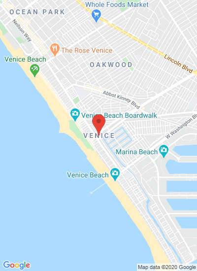 Map showing Venice, United States