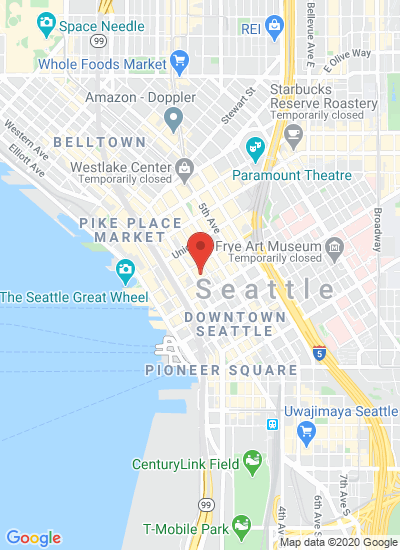 Map showing Seattle, United States