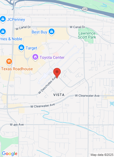 Map showing Kennewick, United States