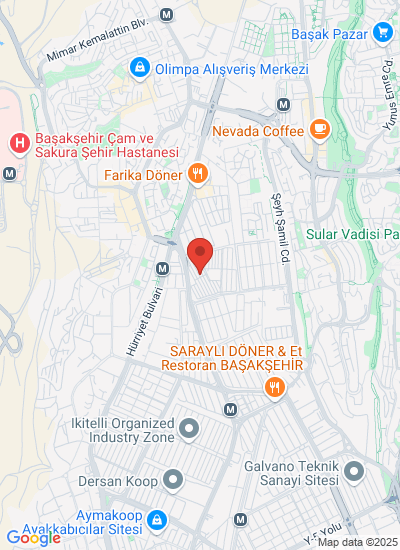 Map showing ISTANBUL, Türkiye