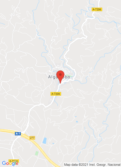 Map showing Algarrobo, Spain