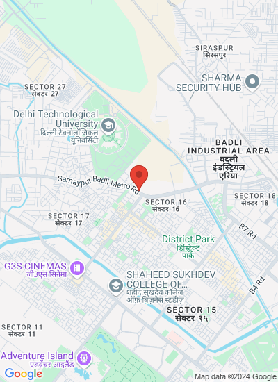 Map showing India