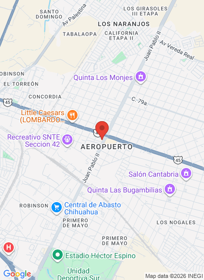 Map showing Mexico