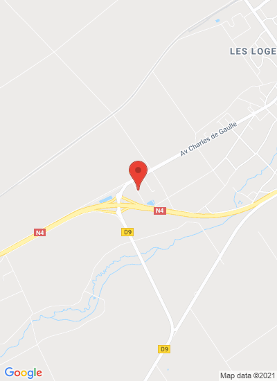 Map showing France