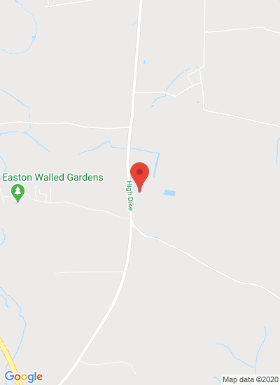 Map showing Grantham, United Kingdom