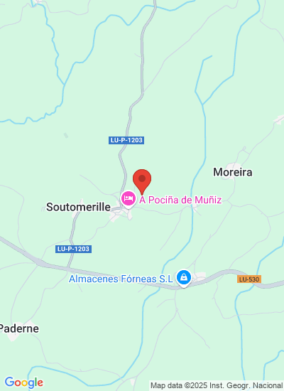 Map showing Castroverde, Spain
