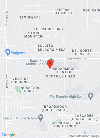 Map showing Rio Rancho, United States