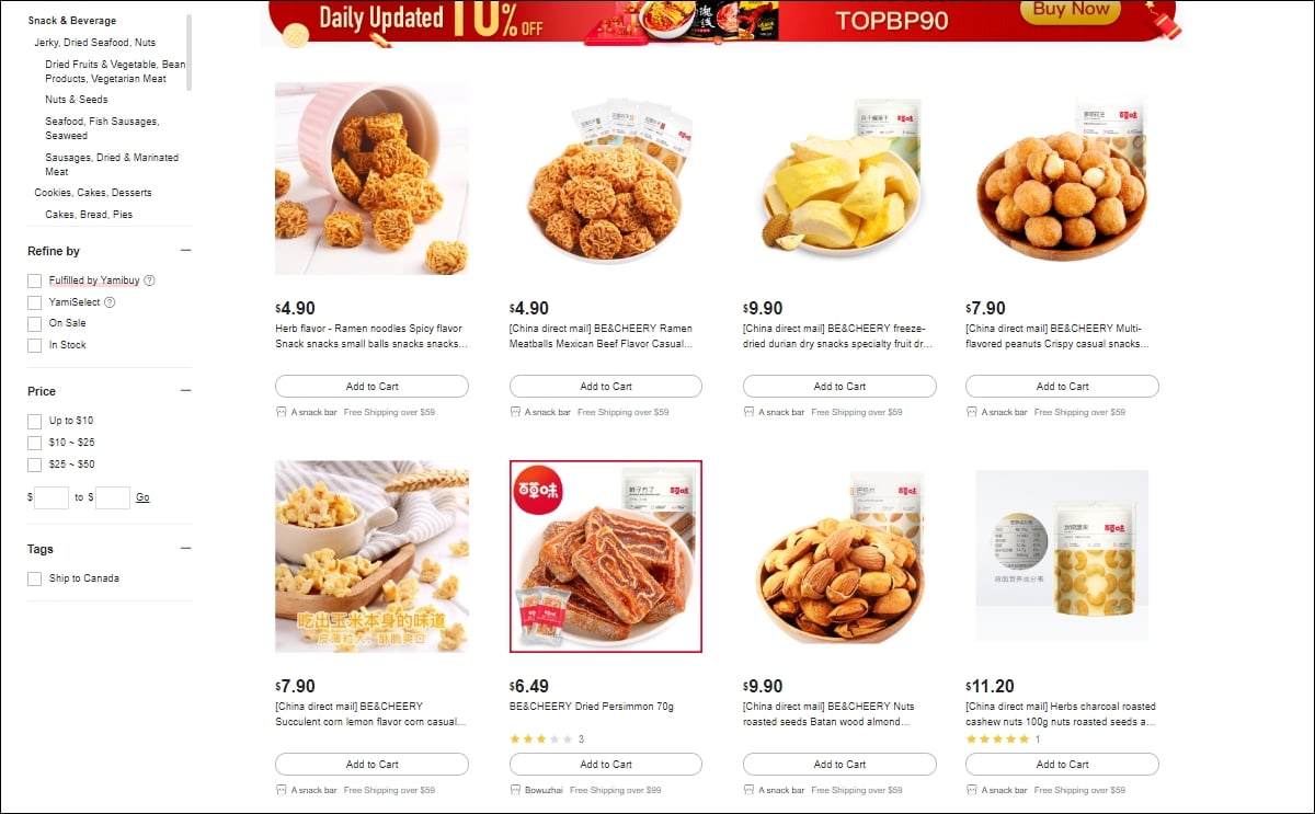 Pepsico be n cheery products online