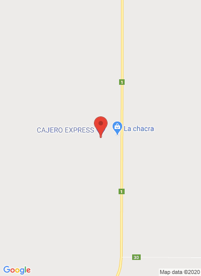 Map showing Argentina