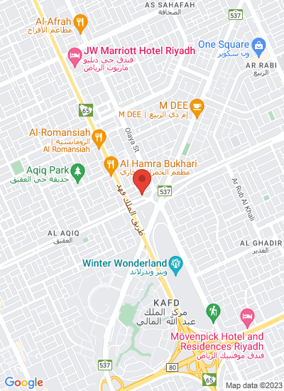 Map showing Riyadh, Saudi Arabia