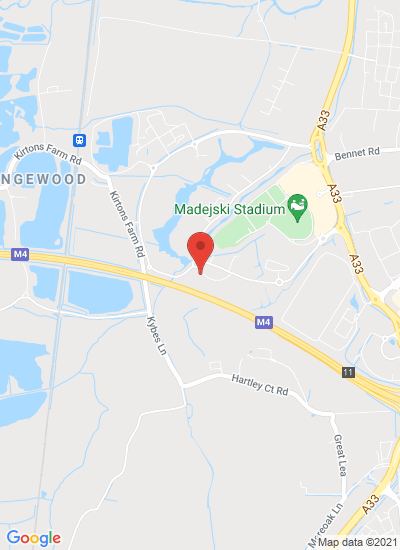 Map showing Berkshire, United Kingdom