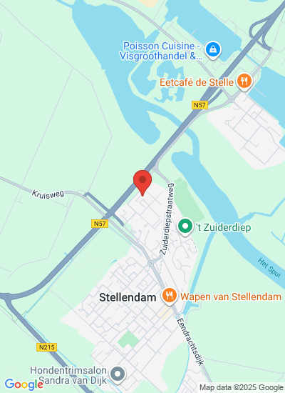 Map showing Stellendam, Netherlands