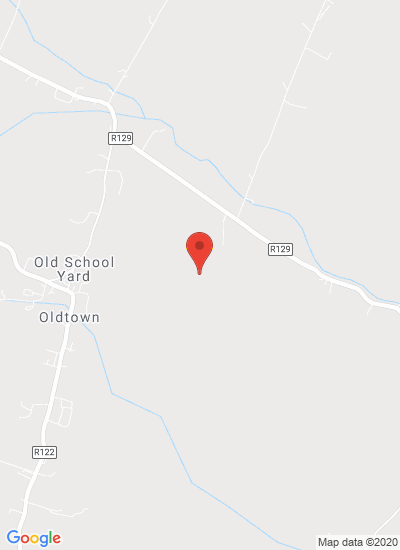 Map showing Oldtown, Ireland
