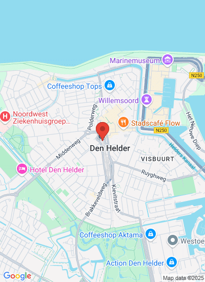 Map showing Netherlands