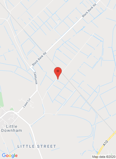 Map showing Ely, United Kingdom